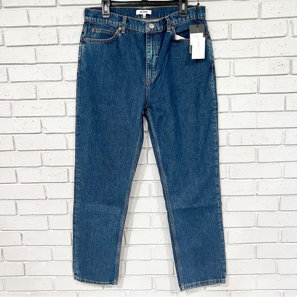 Re/Done‎ Women’s 70s Straight Leg Jeans - Picture 1 of 8